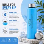 SS Bottle 750 ML blue colour - Bulk Order