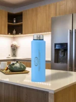 SS Bottle 750 ML blue colour - Pack of 100 - Image 2