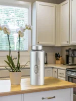 SS Bottle 750ML Mirror Finish - Image 2