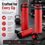 SS Bottle 900ML Sippar Red colour