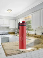 SS Bottle 900ML Sippar Red colour - Image 2
