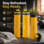 SS Bottle 900ML Sippar Yellow Colour