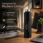SS Bottle 1000 ML Black Colour
