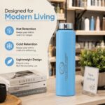 SS Bottle 1000ML Blue Colour