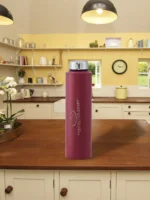 SS Bottle 1000ML Maroon Colour - Pack of 50 - Image 2