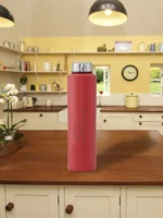 SS Bottle 1000ML red Colour - Image 2